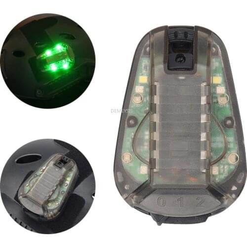 Hunting Military Tactical Helmet Signal Light Airsoft Paintball Cs Waterproof Ladybird Survival Lamp for Camping Hiking Cycling