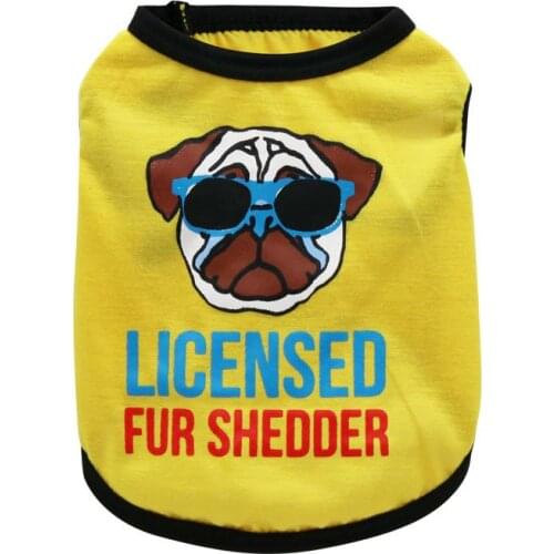 The Teddy Pet Vest is thinner than the Bear Dou Small Dog, Puppy, and Cat dog tshirts for dogs