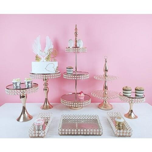 Cake Stand Cupcake Tray Wave Edge Cake Tools Home Decor Dessert Table Party Supplies Birthday Party Wedding Decoration