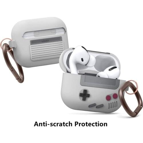 Silicone Cover Case For apple Airpods Pro Case sticker With Keychain Bluetooth Case For Air Pods Pro Earphone Accessories skin