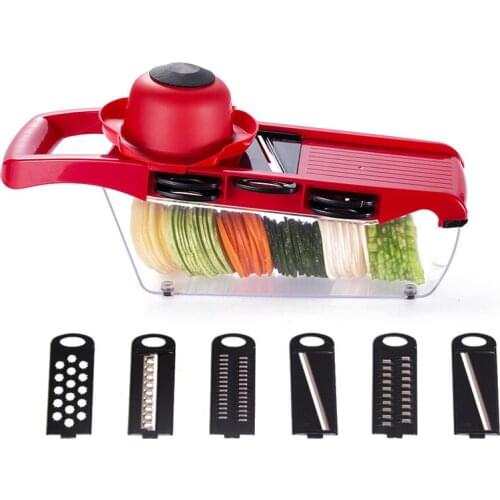 Strong 1Set Vegetable Cutter with Steel Blade Mandoline Slicer Potato Peeler Carrot Grater Vegetable Slicer Kitchen Accessories