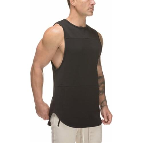 Gym Sportswear Undershirt Muscle Mens Tank Top Stringer Clothing Bodybuilding Workout Mesh Fitness Vest Sleeveless Singlets