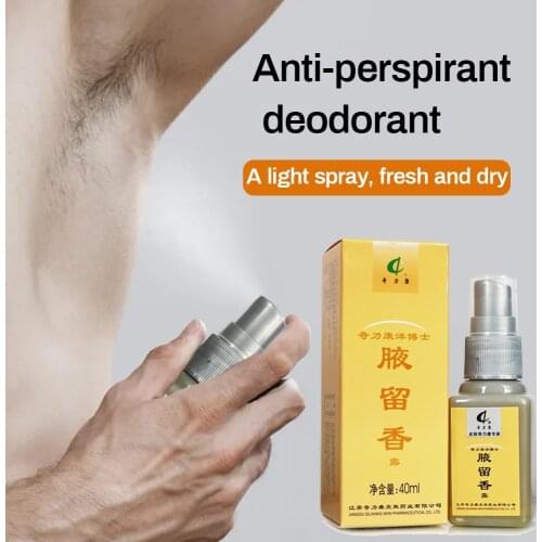 Natural Underarm Odor Remover Stick Deodorant Water Antipersiprant Spray Lasting Keepitdry Body Care Tools Unisex TSLM2
