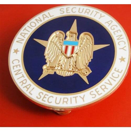 Souvenir Nsa National Security Agency Emblem Central Security Pin Brooch Badge Insignia