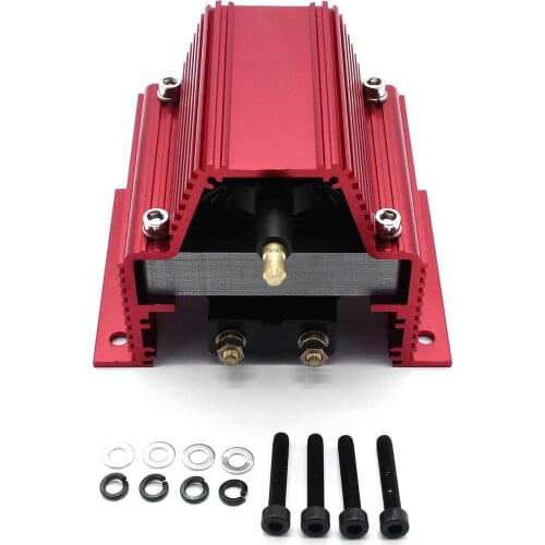Universal Pc91 12V High Output Ignition Coil External Male E-Core MSD Ignition Systems GH91R-Red