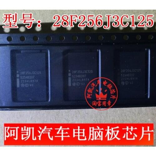 1pcs 2pcs 5pcs 28F256J3C125 RC28F256J3C125 28F256J3C BGA64 Memory IC Chips 256M 2.7V~3.6V For Car Repair brand new