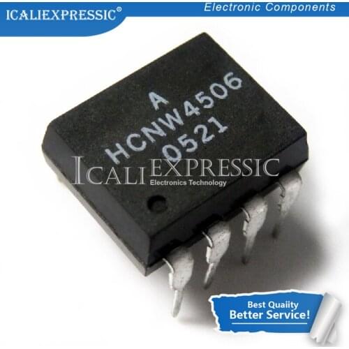 10PCS HCNW4506 HCNW 4506 SOP-8 SMD-8 DIP-8 In Stock