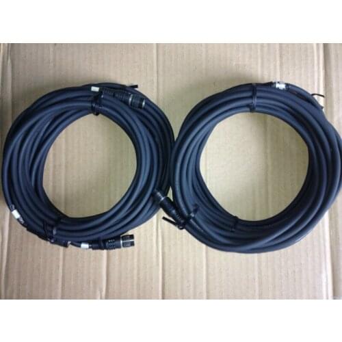 Used 12PIN bayonet male and female head 5m hard sheath industrial camera 12-pin cable