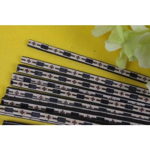 25 strip guitar inside binding Figured purfling wooden lining 640x5x1mm #59