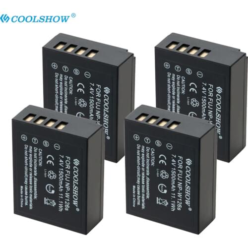 NPW126 NP-W126S for Fujifilm X100F XPRO1 X-A1 X-H1 HS50EXR XT1 X-T2 X-E1 X-T10 X-T20 Camera Battery NPW126 Batteries Charger