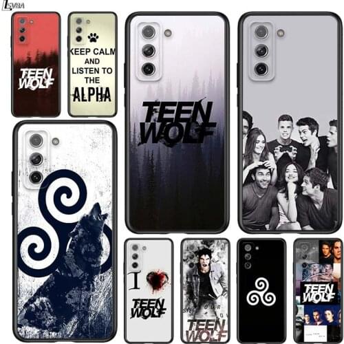 Derek Hale Quotes Teen Wolf for Samsung Galaxy S21 Ultra Plus Note 20 10 9 8 S10 S9 S8 S7 S6 Edge Plus Black Phone Case