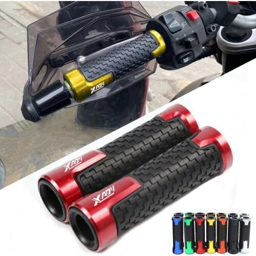 For HONDA X ADV X-ADV XADV 750 Motorcycle Accessories Universal 7/8''22MM Rubber Hand Guard Grip Handlebar Grips Ends Handle Bar