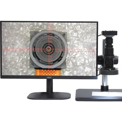 HD 38MP 1080P 2K 60FPS Electronic Video Microscope HDMI USB Full Focus Optical Magnifier for Phone Motherboard Chip Watch Repair