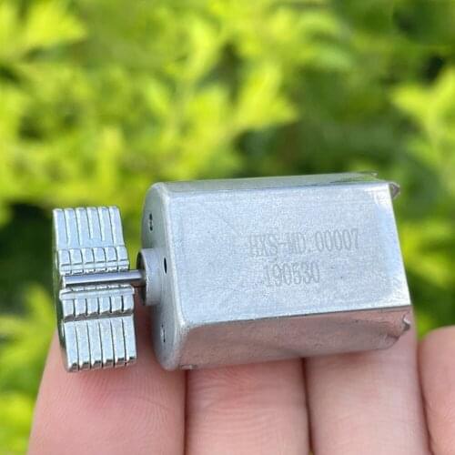 DC Mini Vibrator 130 Micro Vibration Motor Super Strong Vibration Flat Iron Back Cover Motor DC3V-6V for Massage Accessories