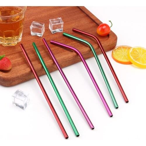 Reusable Metal Drinking Straw Cleaner Brush Test Tube Bottle Cleaning Tool