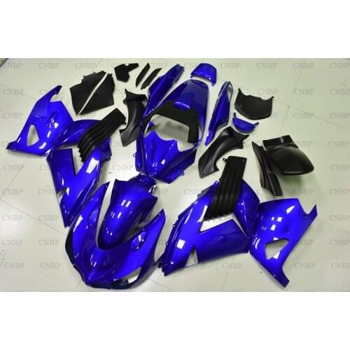 ZZ-R1400 2006 - 2011 Fairings for Kawasaki Zx14r 2008 Abs Fairing ZZR 1400 2008 Blue Black Motorcycle Fairing