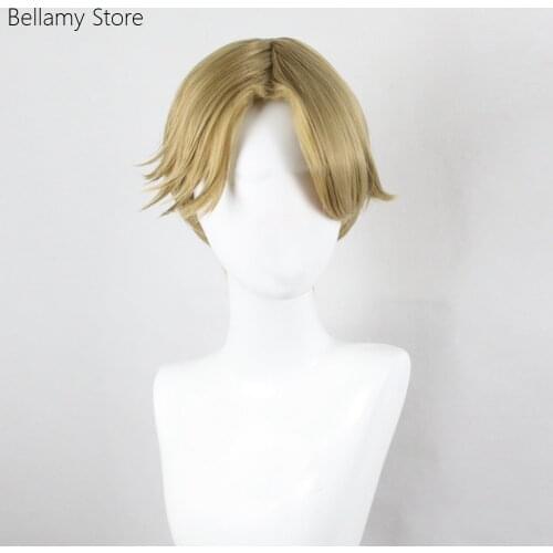 Touken Ranbu COS Heshikirihasebe Custom-made false hair Cosplay hairwear Wig+Wig Cap
