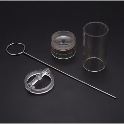 1Pcs Transparent Round Candle Mold Acrylic Mould Candle Making Craft Stencil Handmade DIY For Birthday Wedding Party Decor