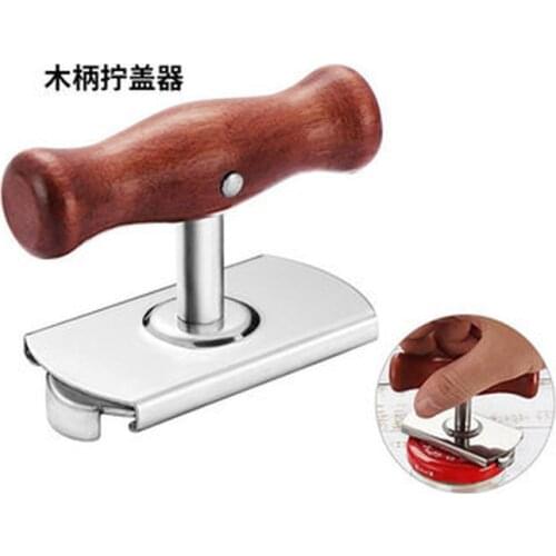 Manual Stainless Steel Easy Can Jar Opener Adjustable 1-4 Inches Cap Lid Openers Tool Kitchen Gadgets