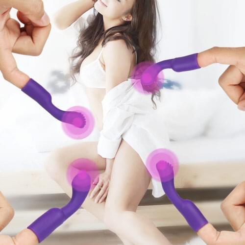 G-Spot Finger Sleeve Sex Toys for Woman Nipple Massage Clitoris Stimulator Erotic Accessories G Spot Stimulator