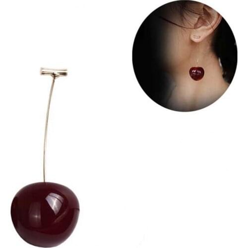Earrings Fruit shape Alloy Exquisite Jacket Ear Dangle Earrings Birthday party Gift Серьги femme
