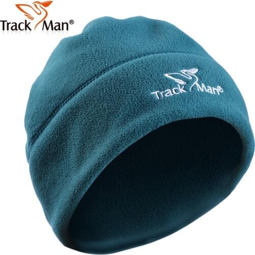 Trackman outdoor Warm Fleece Winter headgear thick CS face fleece collar Riding Hood cold weather use cap have two colors