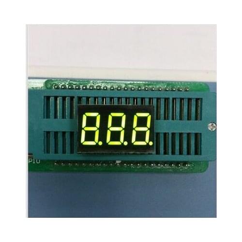 0.36inch 3digits green 8 segment led display 3361AG/3361BG 10pcs