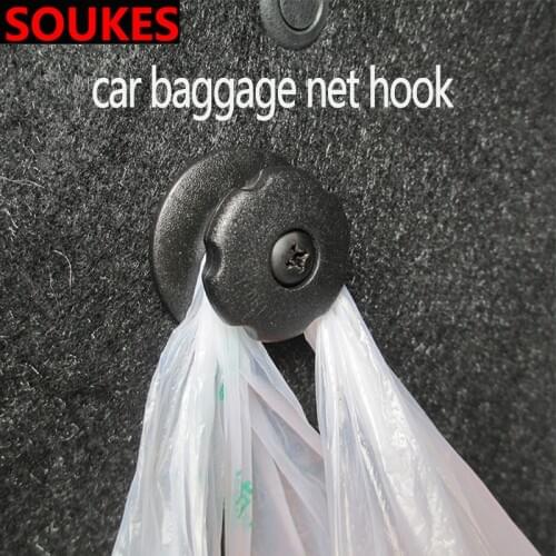 1set Car Trunk Luggage Storage Box Screw Hook For Audi A3 A4 B8 B6 A6 C6 A5 B7 Q5 C5 8P Q7 TT C7 8V A1 Q3 S3 A7 B9 8L A8 80