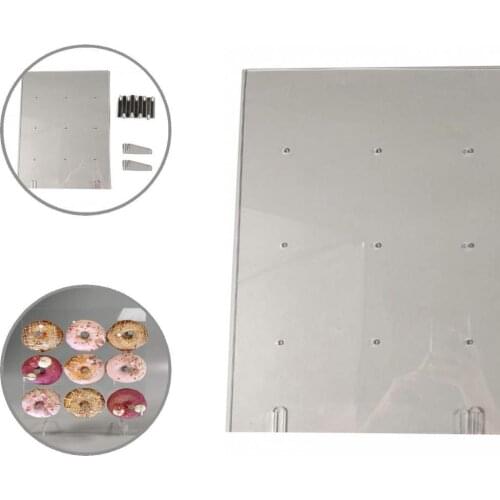 1 Set Practical Dessert Cake Storage Rack Donut Display Stand Premium Acrylic Dessert Rack Easy to Clean for Household