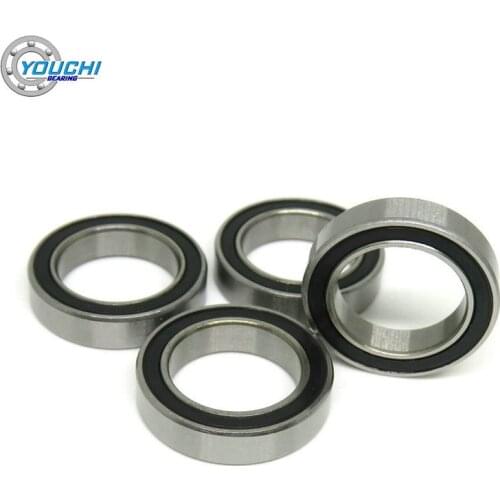 1pcs 6700 6701 6702 61700 61701 61702 RS Double Rubber Seals Miniature Thin Section Bearing