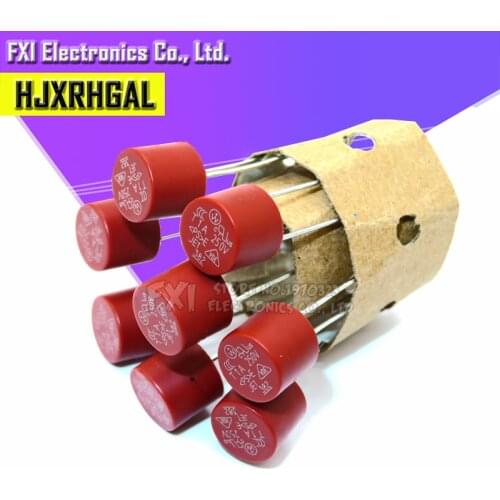 10PCS Cylindrical Fuses T0.5A 500mA 1A 1.6A 2A 2.5A 3.15A 4A 5A 6.3A 250V Slow Fuse 382 LCD TV Power Board Commonly Used 8*8
