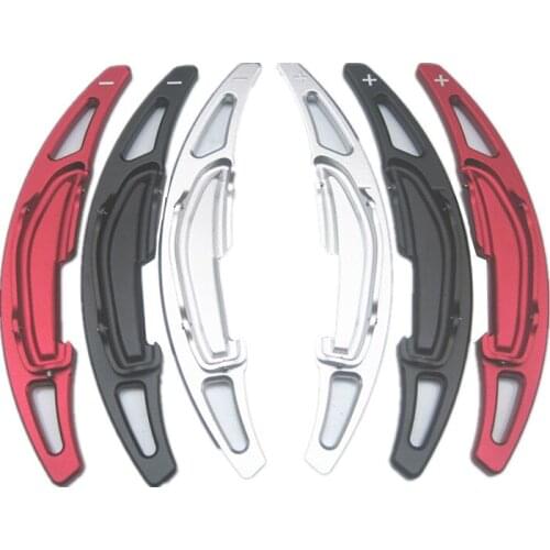 2X Aluminum Alloy Steering Wheel Shift Paddle Extension Shifter Blade fit for BMW M2 F87 M3 F80 M4 F82 M6 F06 F12 2016 2017