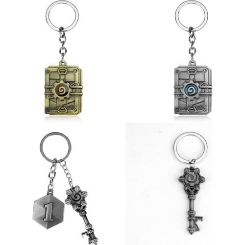 Game Key Shape Door Pendant Keychain Number 1 Key Chains 2020 Open Your Heart Key Holder Trinket