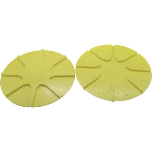 3 Pcs New Disc Anti-bee escape Beekeeping Tools Hive bottom Yellow plastic Anti escape Beekeeping equipment wholesale