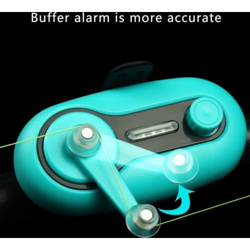 Daytime Night Indicator With LED Light Electronic Buzzer ON Fishing Rod With Loud Siren Booms Fishing Bite Alarm
