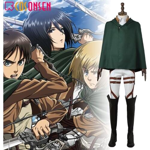 Attack on Titan Training Corps Cosplay Costume Shingeki no Kyojin Uniform Carnival Full Set Custom Made Cosplayonsen