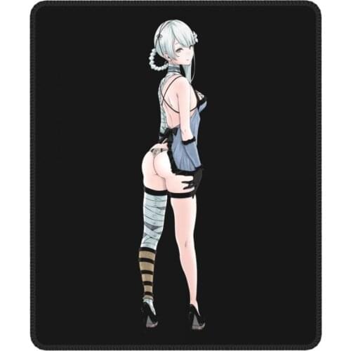 Sexy Kaine Ass Nier Replicant Remake 2021 Gestalt Vintage Mouse Pad Lockedge MousePad Natural Rubber Office Home Deco Mat