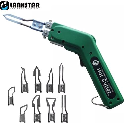 Hand Held Hot Knife Grooving Carving Knife Foam Cutting Tool Electric Foam Cutter Kit with Blades