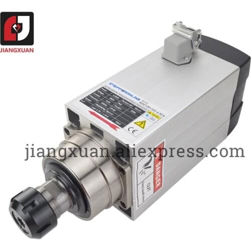 GDZ120X103 GDZ93X82 GDZ80F Air Cooled Spindle Motor 2.2kw 1.5kw 4.5kw 3.5kw ER20 ER25 for Engraving Router Milling Machine