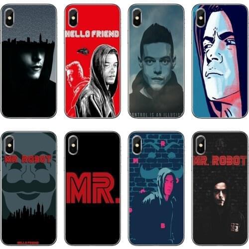 Mr Robot Silicone Phone Case For Xiaomi Redmi 9T 9C 9A 7 7A K20 6 6A S2 Redmi Note 9S 9T 9 8 8T 7 6 5A Pro