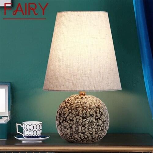 FAIRY Dimmer Table Desk Light Contemporary Ceramic Creative Lamp Decorative for Home Bedside