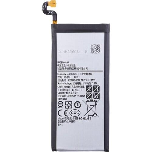 1x 3000mAh EB-BG930ABE Replacement Battery For For Samsung Galaxy S7 SM-G930 G930V G930A G930T G930P G930F Batteries