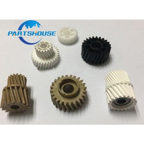 1Sets Compatible new Fuser drive gear for Konica Minolta Bizhub C451 C550 C452 C552 C650 C652 fuser gear for Konica gear 6PcsSet