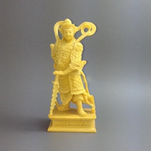 Wei Tuo Bodhisattva resin statues small ornaments buddha figurine protect Buddhist doctrine lucky Exorcise evil spirits