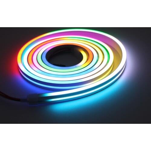 WS2812B SK6812 DC5V RGBW Led Neon Lighting Strip 1903 3838 IC Individual Addressable Silica Gel Neon Rope Tube Strip Light IP65