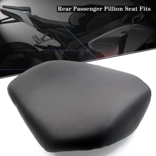 For HONDA CBR1000RR 2008-2014 CBR 1000 RR 2008 2009 2010 2011 2012 2013 Rear Passenger Pillion Seat Fits Black Cushion Seat New