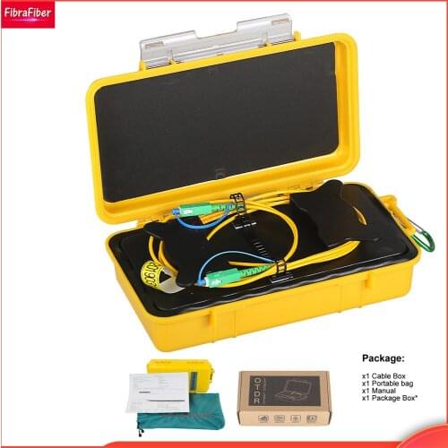 1000M FC/LC/SC to APC/UPC Blind Zone Eliminator Fiber Optical OTDR Launch Cable Box used with 1KM Singlemode Fiber Rings