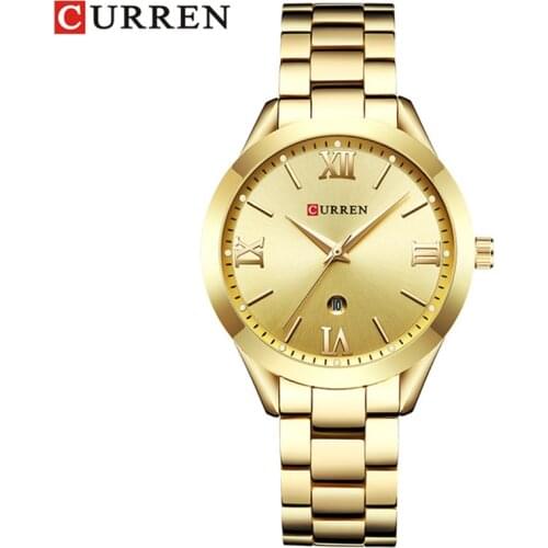 CURREN Fashion New Ladies Bracelet Watches Japan Quartz Movement Women Dress Wristwatch Female Clock Gifts Relogios Feminino