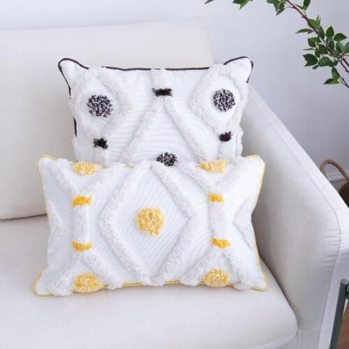 Home Decoration Cushion Cover Tufted Pillow Cover 45x45cm/30x50cm Pillow Case For Sofa Bed Chair Living Room Bed Room