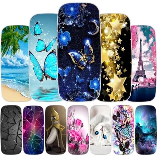 Phone Capa For Nokia 105 2019 Case For Nokia 105 Dual SIM 2019 Cover Silicone Soft TPU Back Bumper Luxury Cute Flower Cat Funda